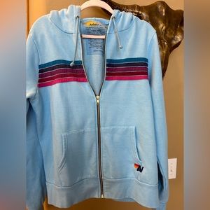 2pcs Aviator Nation sweatsuit like new condition.